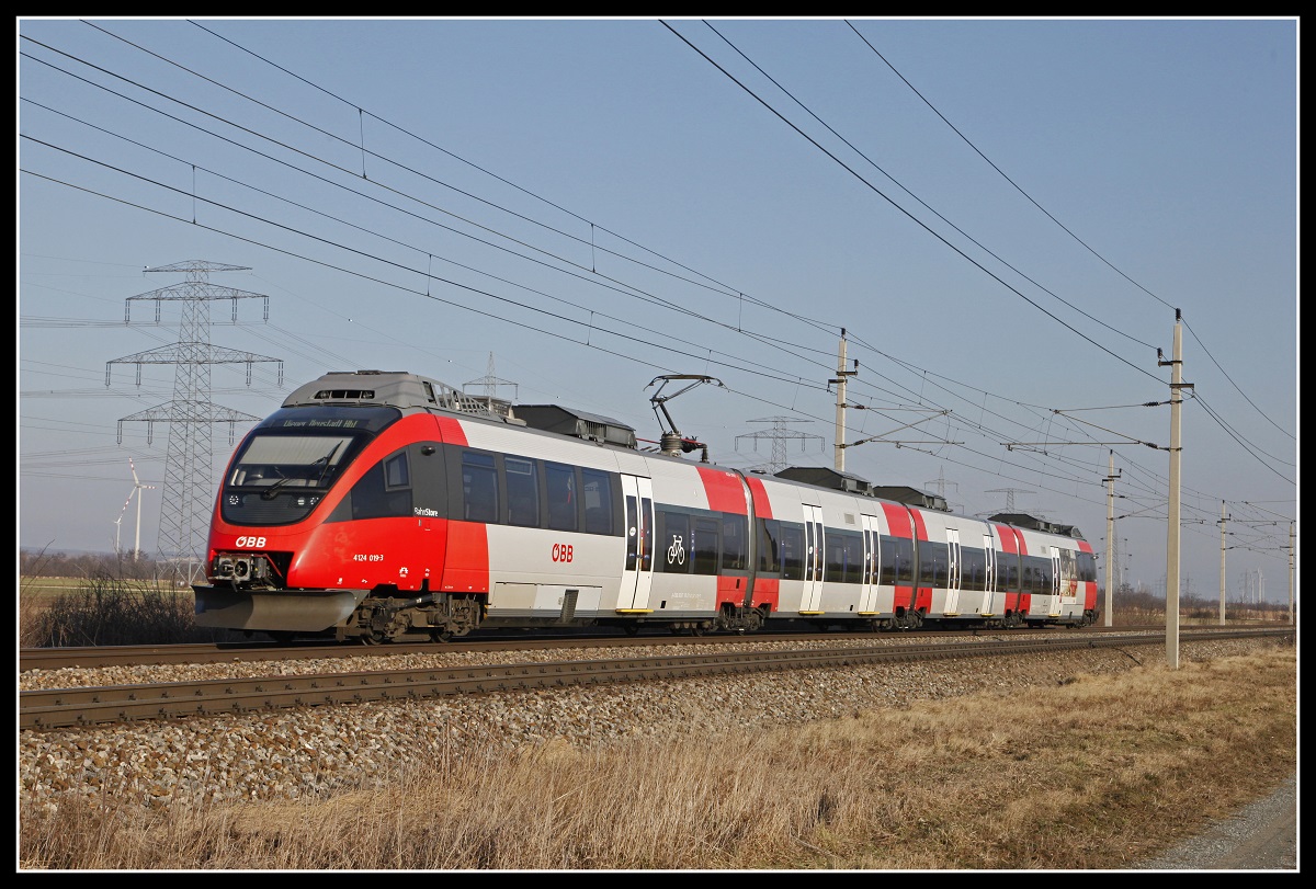 4124 019 bei Götzerndorf am 5.02.2019.