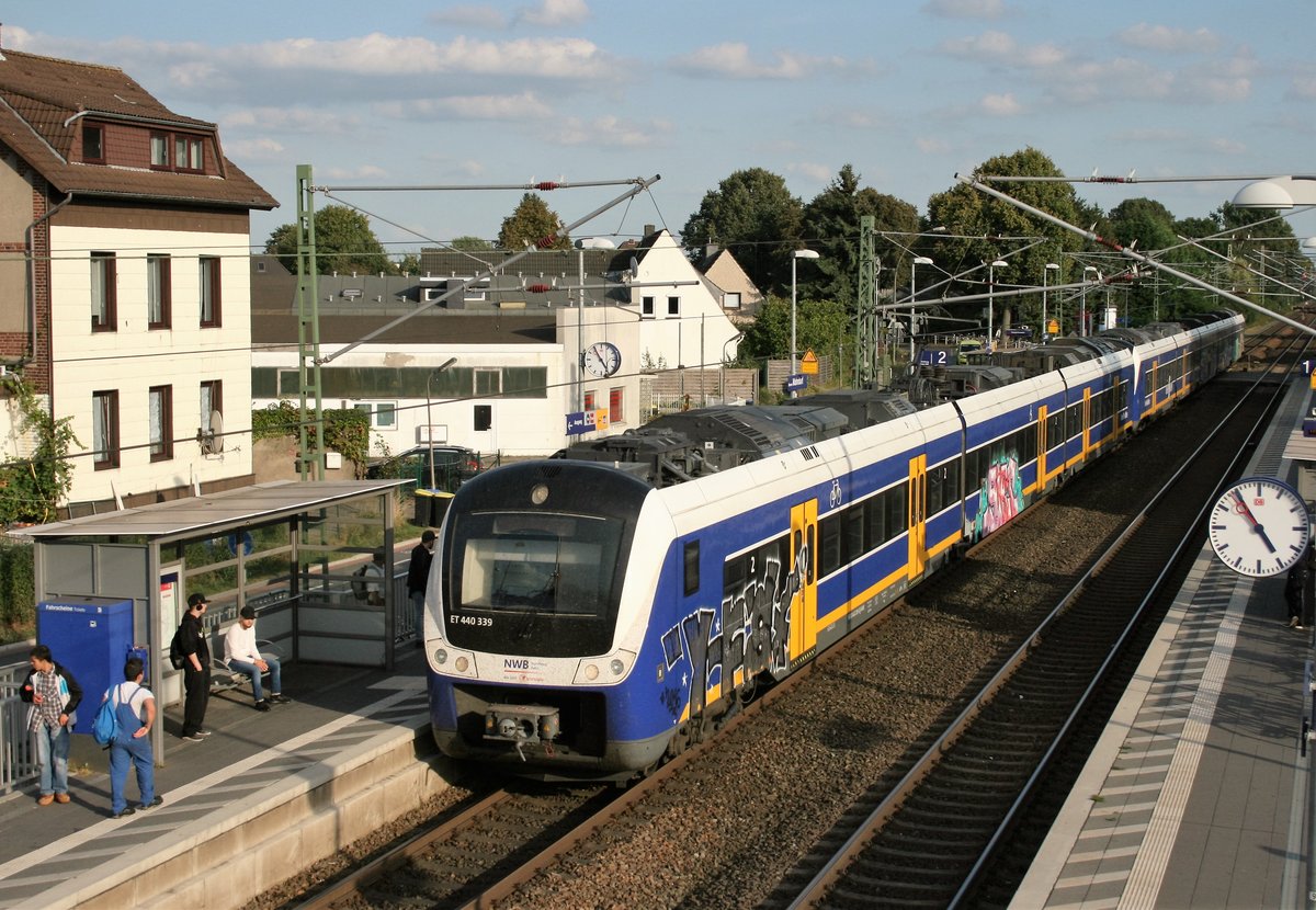 440 339 als NWB 83152 (Verden [Aller]–Bremen-Vegesack) am 27.09.2016 in Bremen-Mahndorf