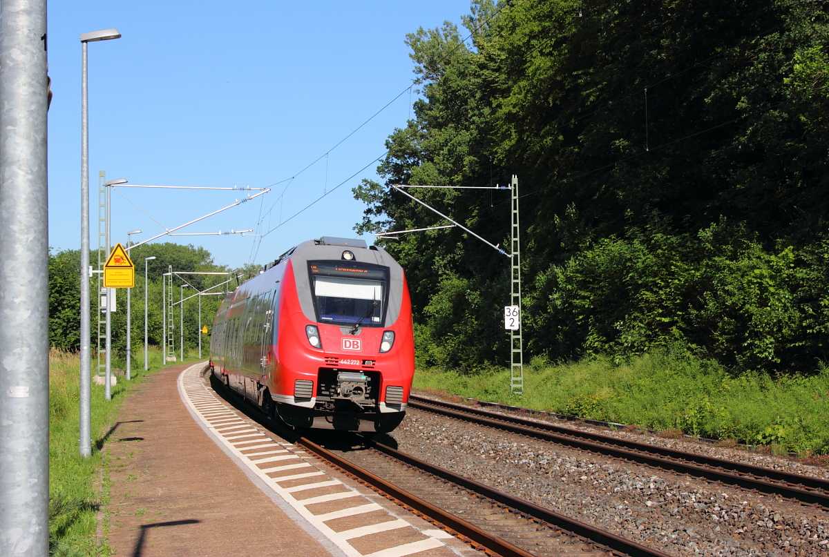 442 272 DB Regio in Michelau/ Oberfranken am 20.07.2016