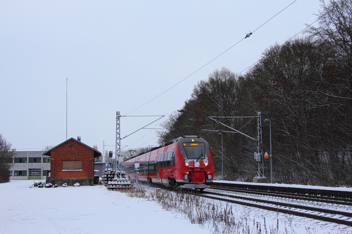 442 303 DB Regio in Michelau/ Oberfranken am 15.01.2017.