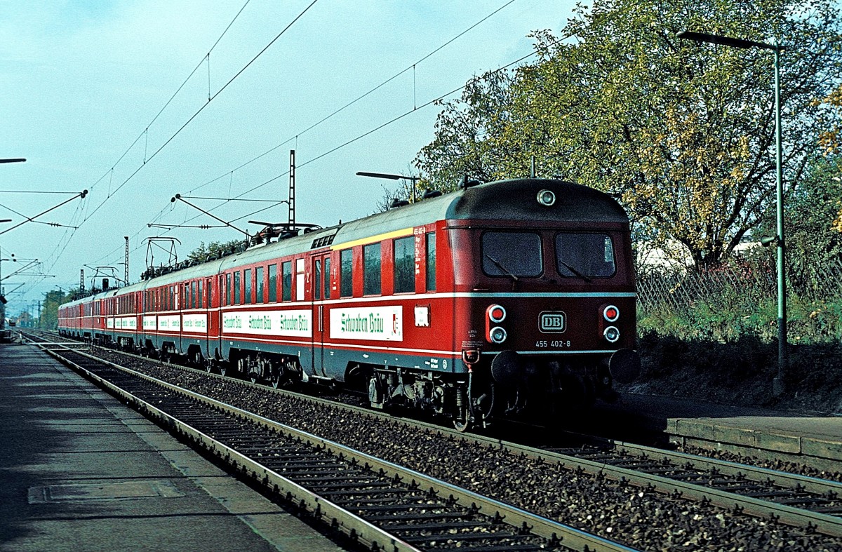 455 402 + 455 116  Stg. - Sommerrain  02.11.78