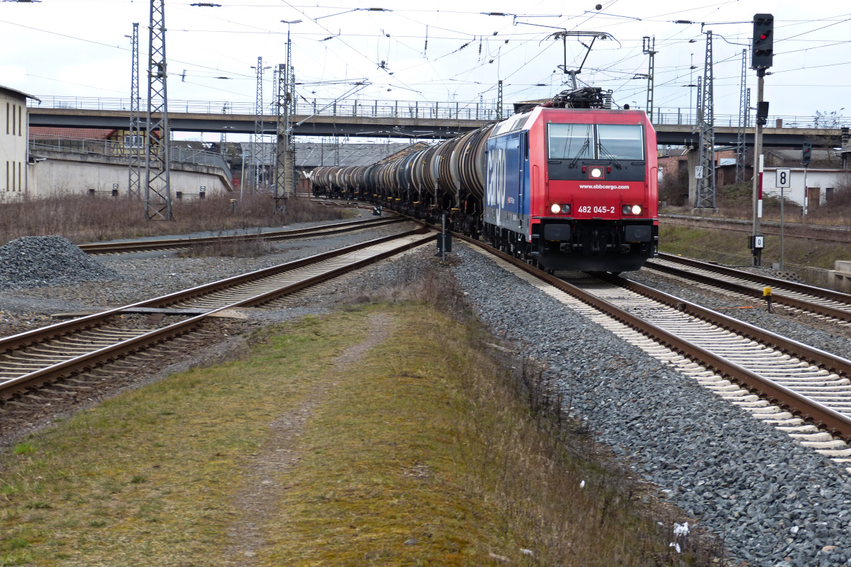 482 045-7 Bahnhof Nordhausen 18.03.2017