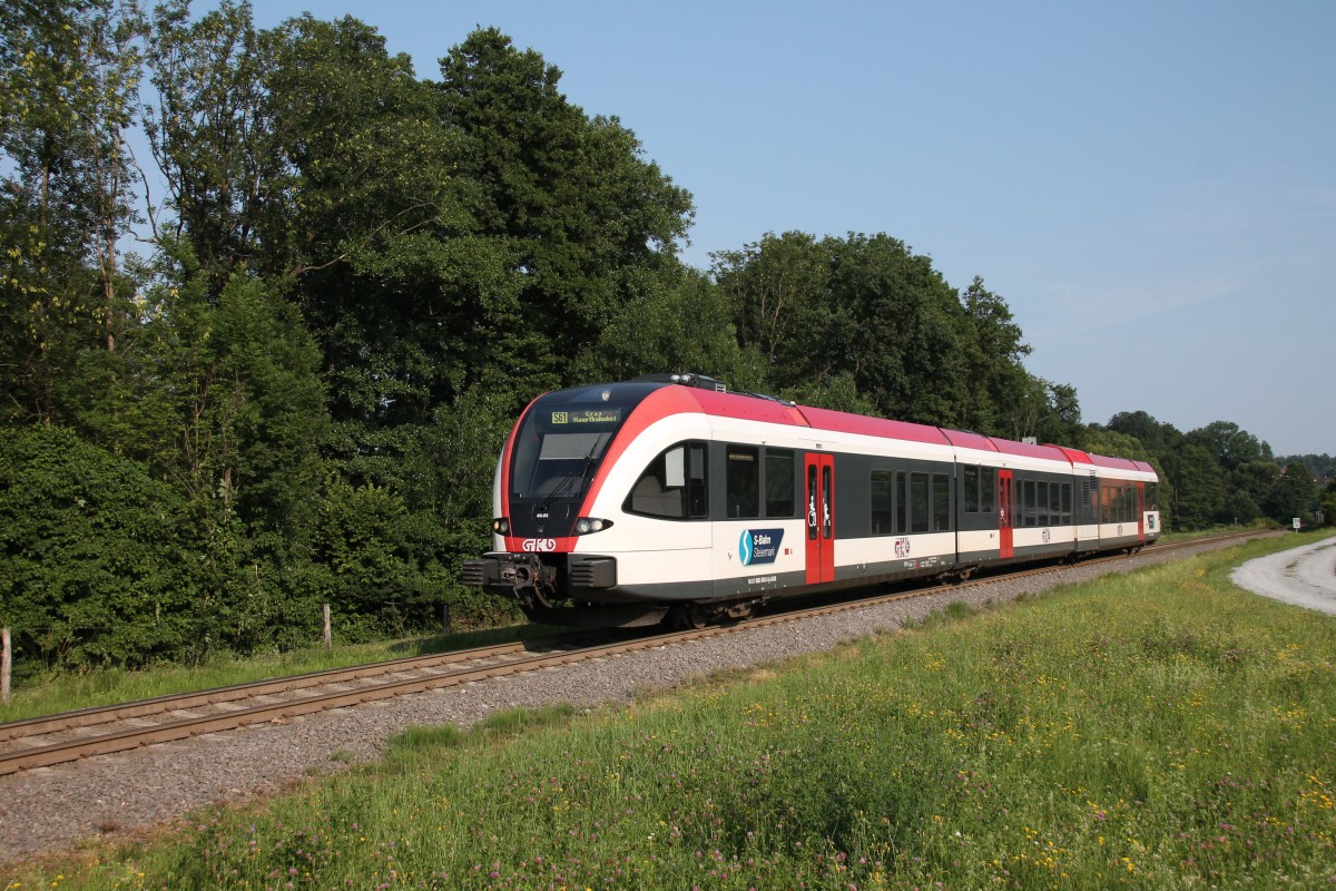 5063.03 im Juli 2015 bei der Einfahrt in die Halte und Ladestelle Schwanberg.