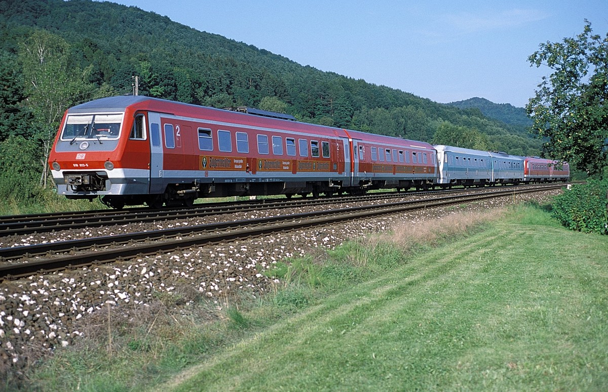 610 013 + 018 + 008 Hersbruck  07.08.98