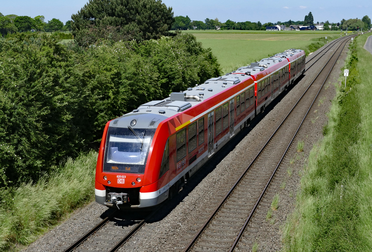 620 023 RB24 nach Kall zwischen Derkum und Euskirchen - 26.05.2017