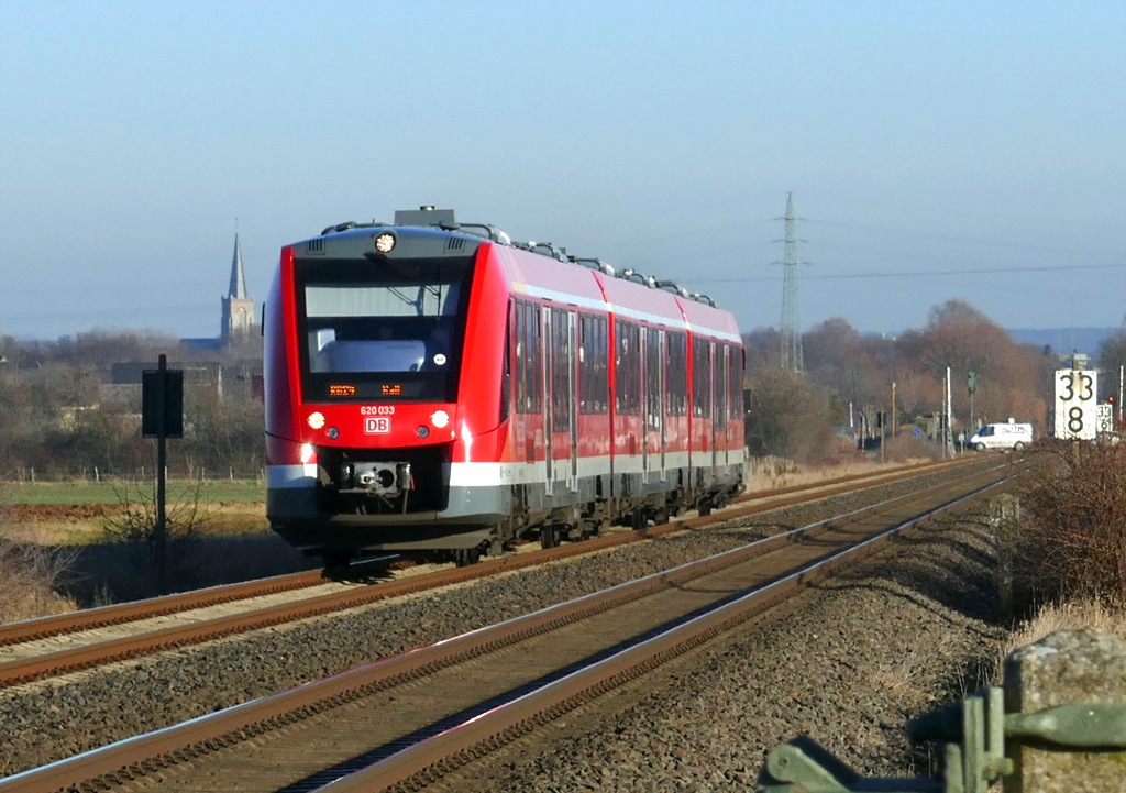 620 033 RB12 nach Kall bei Eu-Wißkirchen - 29.12.2016