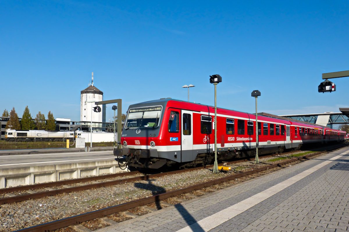 628 577 Bahnhof Mühldorf 20.10.2017