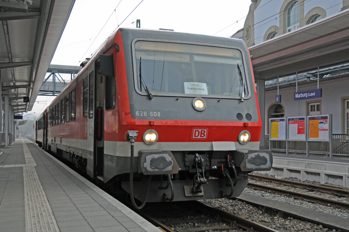 628 608 (R 42)am 08 Februar 2017 in Marburg (Lahn)