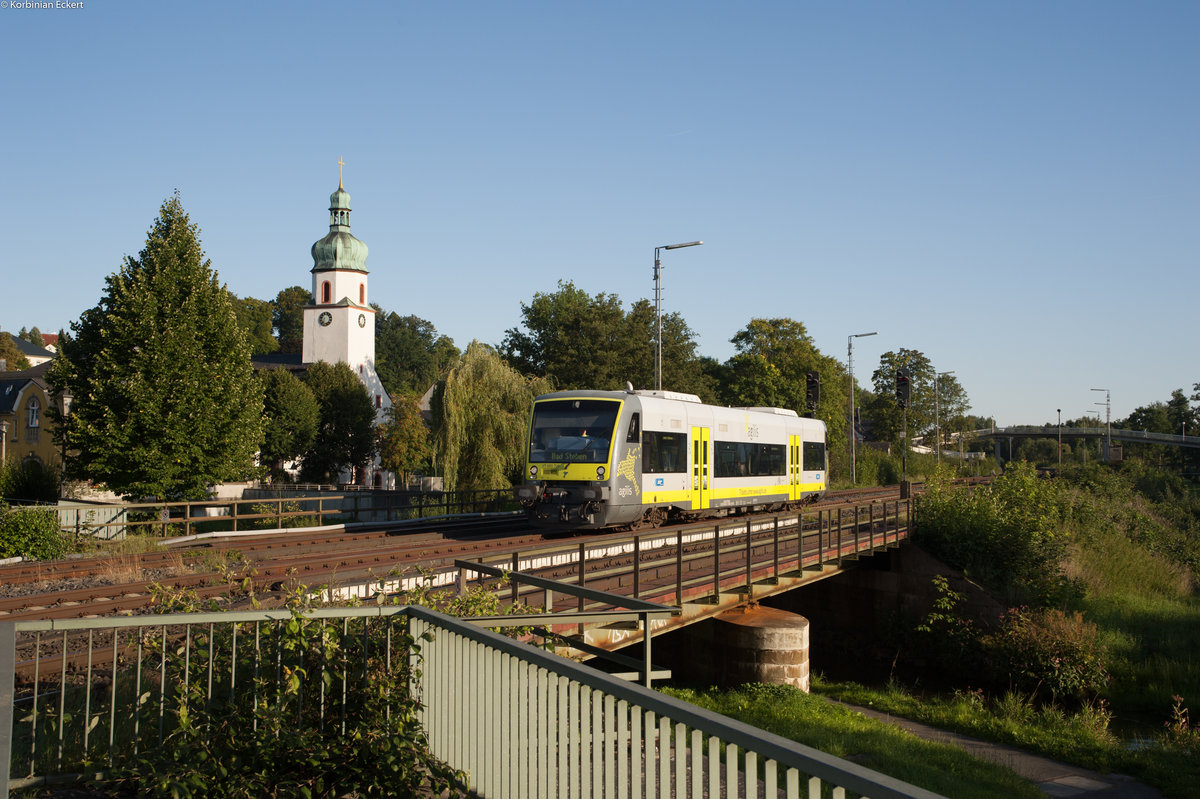 650 706 als ag 84679 nach Bad Steben bei Oberkotzau, 28.08.2017