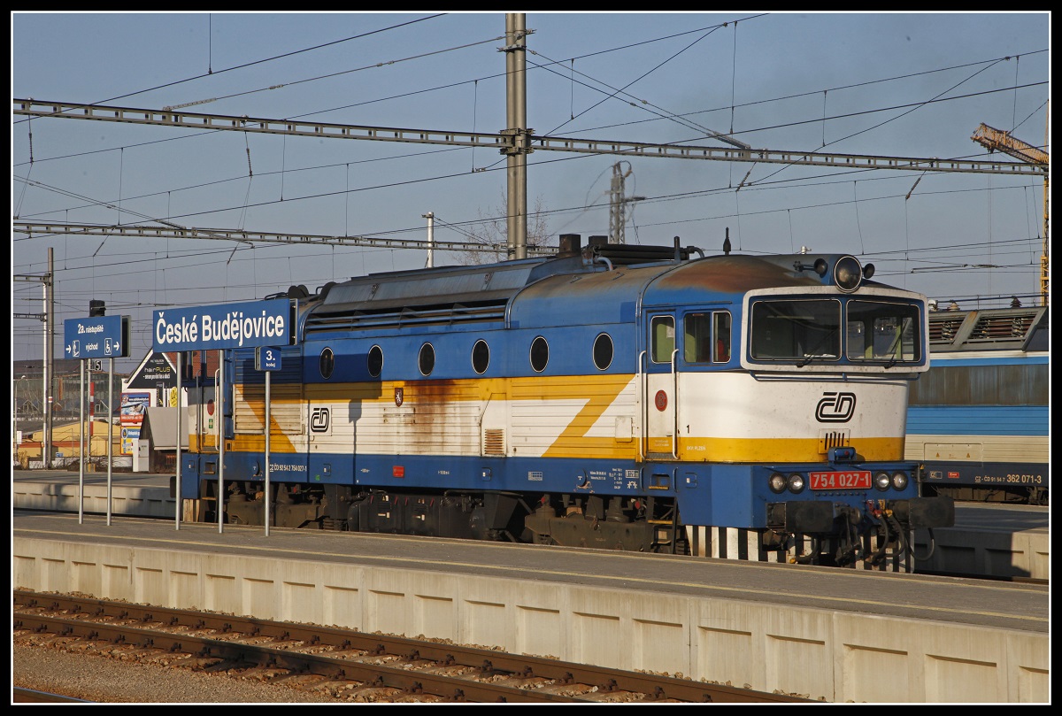 754 027 in Ceske Budejovice am 21.01.2019.