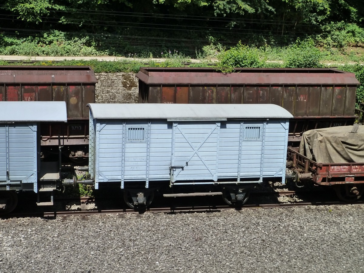 Alter Güterwagen des Train 1900, 17.07.2015