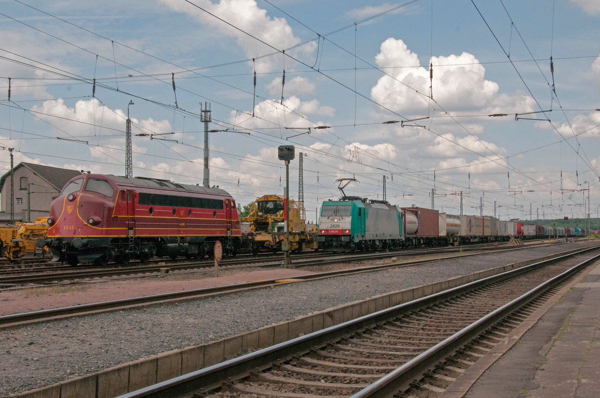 Altmark-Rail NoHab 1155 @ Kranichstein am 28.06.2018
