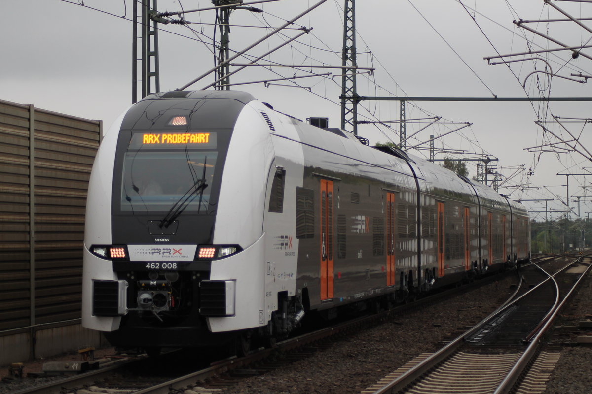 Am 13.09.2018 war der RRX auf Testfahrt von Kassel in Richtung Altenbeken. Aufgenommen in Obervellmar.