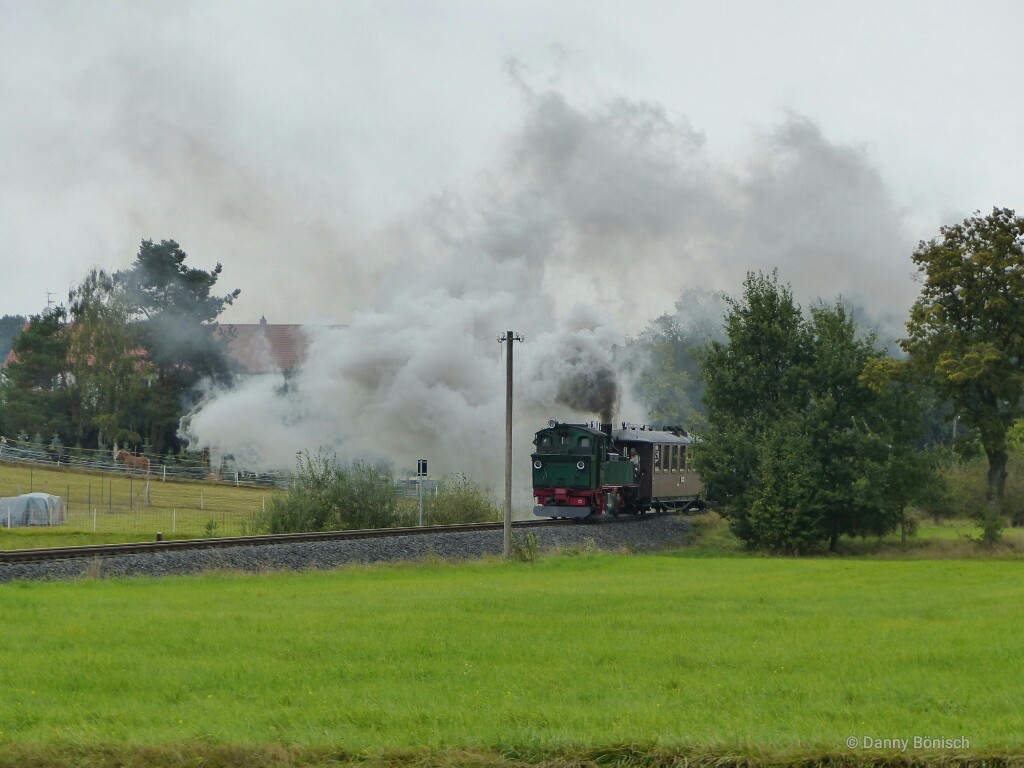 Am 18.09.2016 auf dem Weg von Radeburg nach Radebeul! 