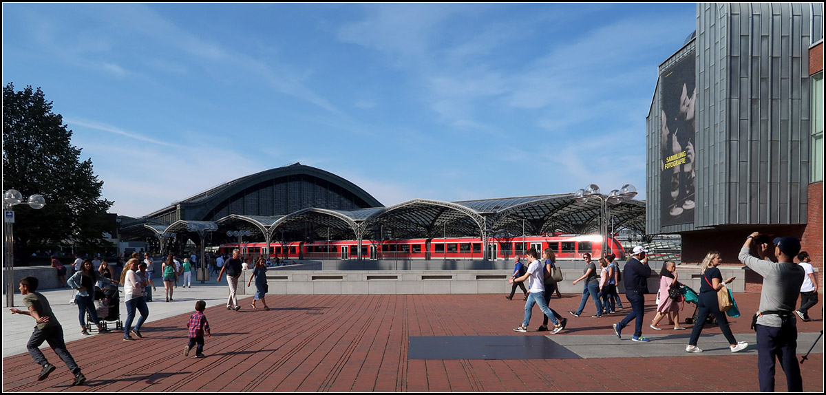 Am Kölner Hauptbahnhof -

Fußgängerbereich zwischen Dom, Hauptbahnhof und Museum Ludwig.

18.08.2018 (M)
