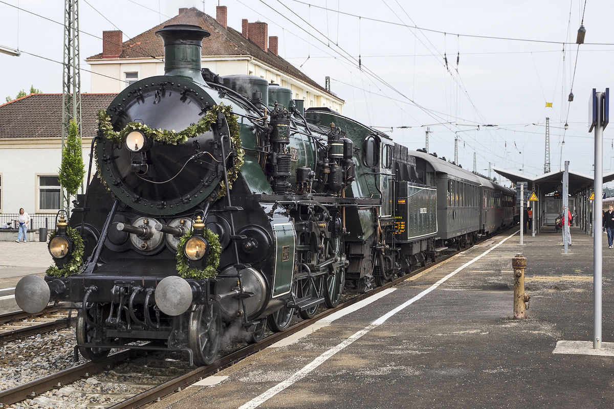 Am des 29.05.2014 hat die bayerische S3/6 Nr. 3673 (DRG 18 478
