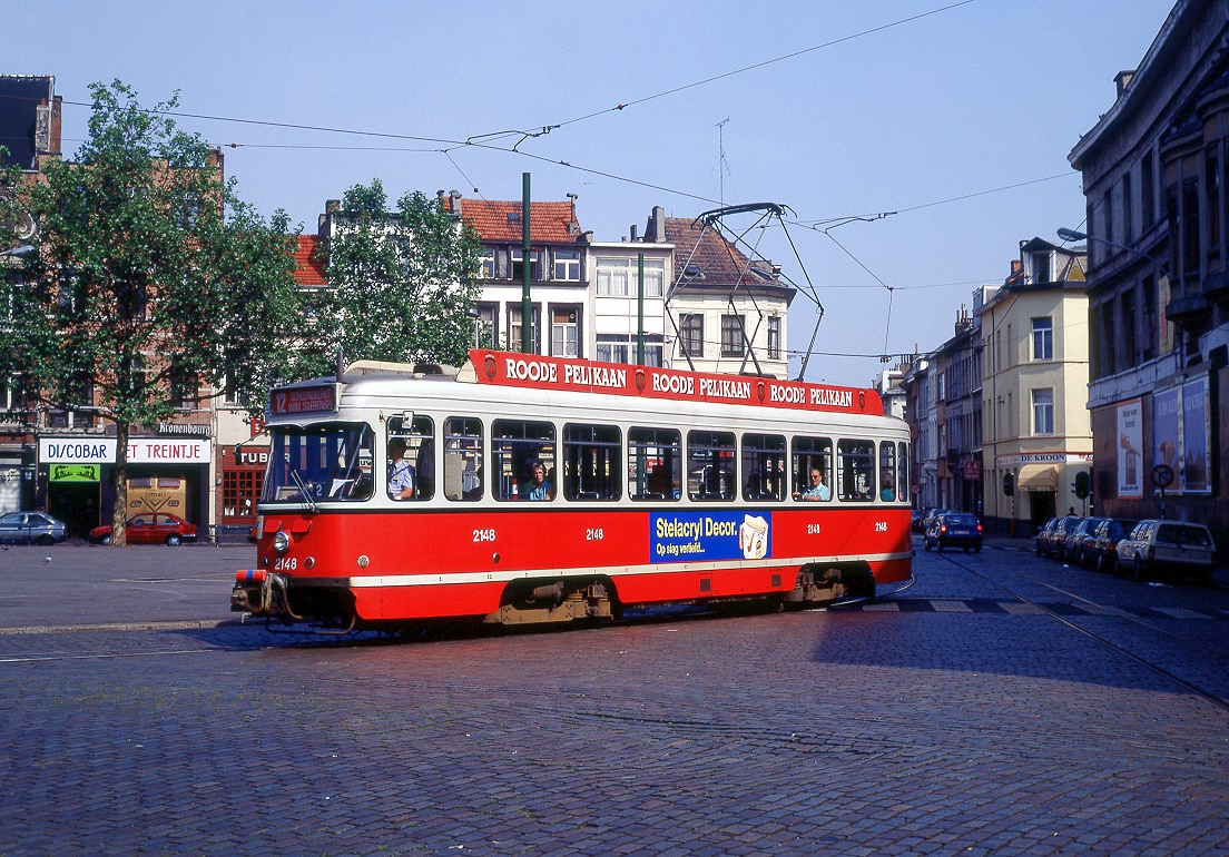 Antwerpen Tw 2148, De Coninc Plein, 28.05.1992.