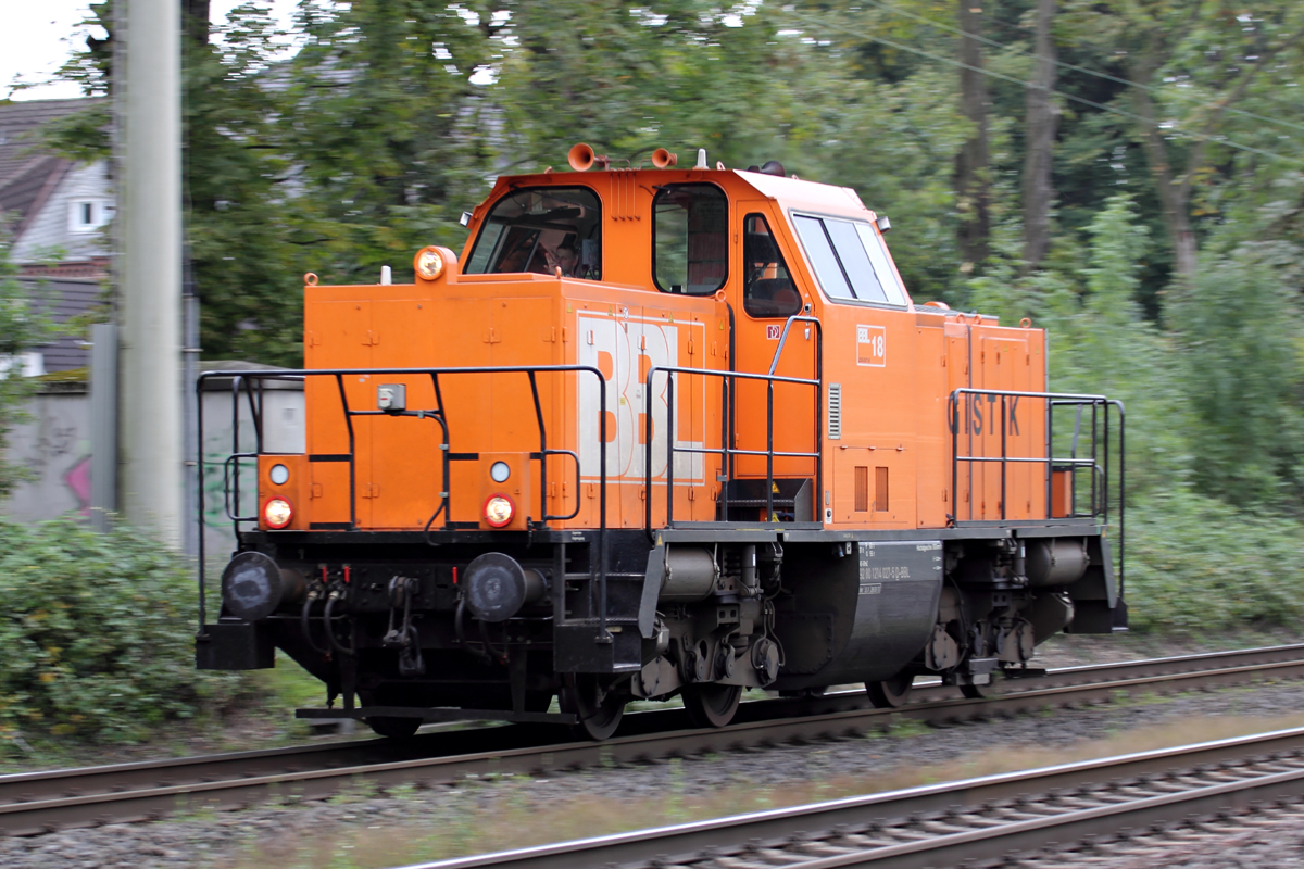 BBL 214 027-5 in Ratingen-Lintorf 29.8.2014