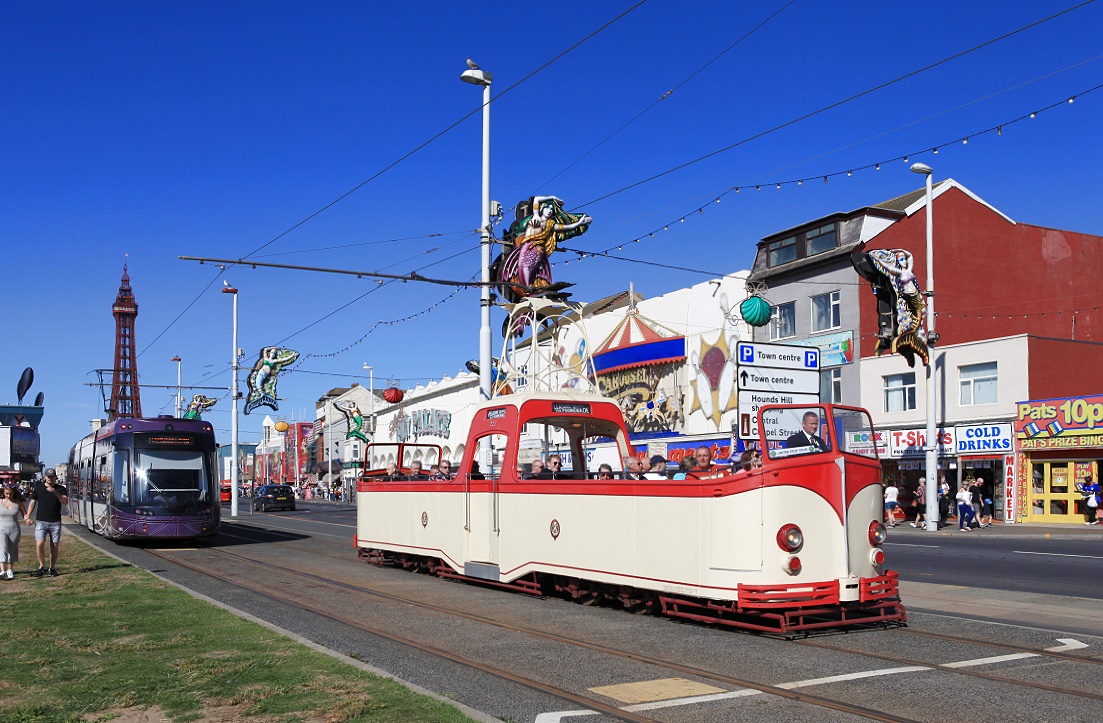 Blackpool Tw 227, Promenade, 29.08.2016.