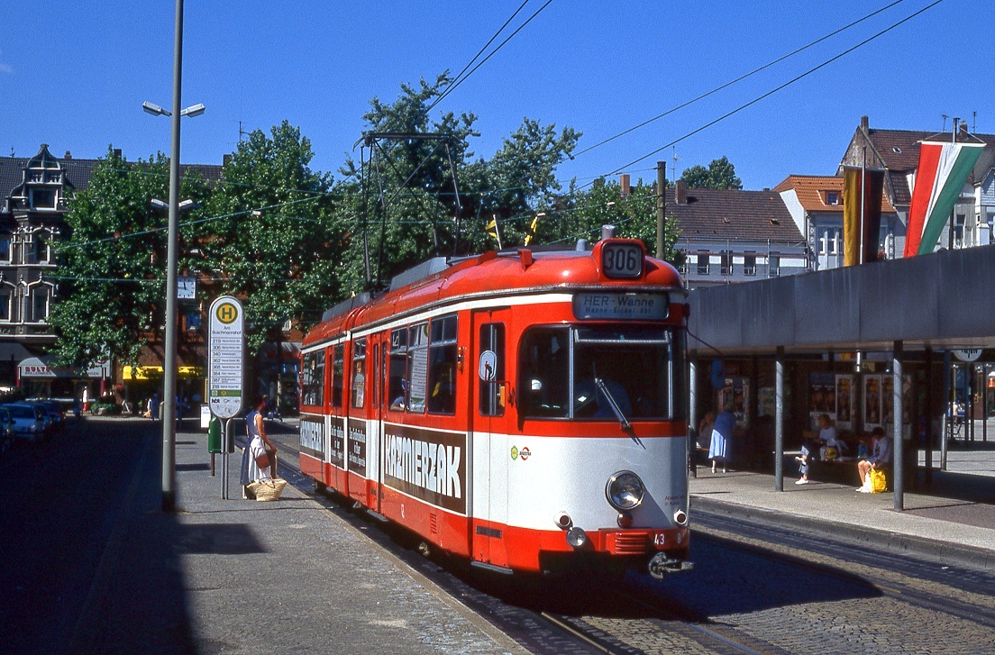 Bochum 43, Herne Eickel, 09.08.1985.
