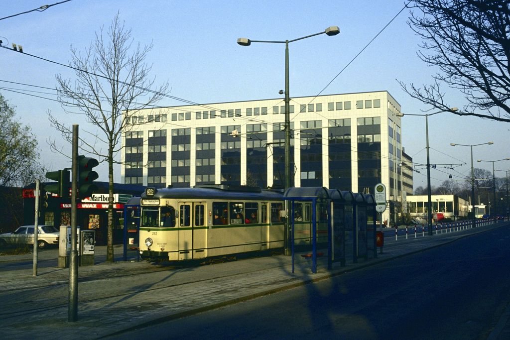 Bochum-Buddenbergplatz, Nov. 1992, Linie 306