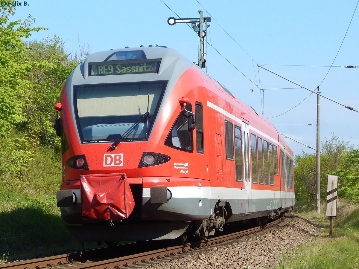 BR 429 - Stadler Flirt in Sassnitz am 11.05.2016