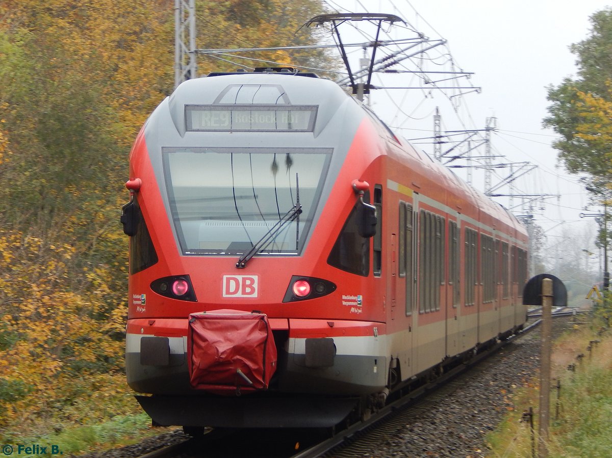 BR 429 - Stadler Flirt in Sassnitz am 31.10.2016