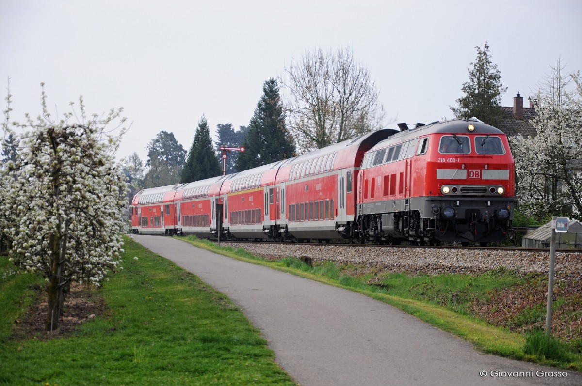 BR218 409 - Nonnenhorn 12.04.2014