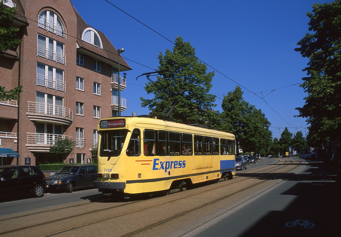 Brüssel Tw 7159, De Hinnisdaellaan, 23.06.2009.
