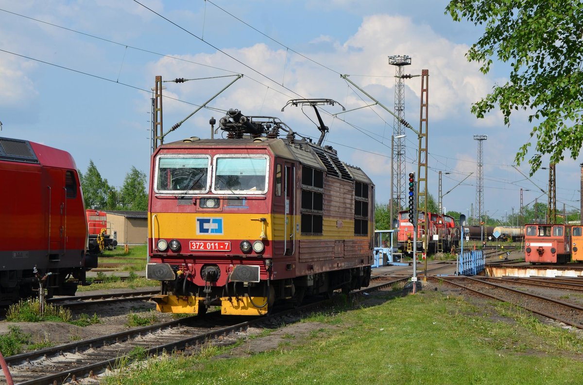 CD Knödelpresse 372 011-7 in Leipzig Engelsdorf 12.05.2016