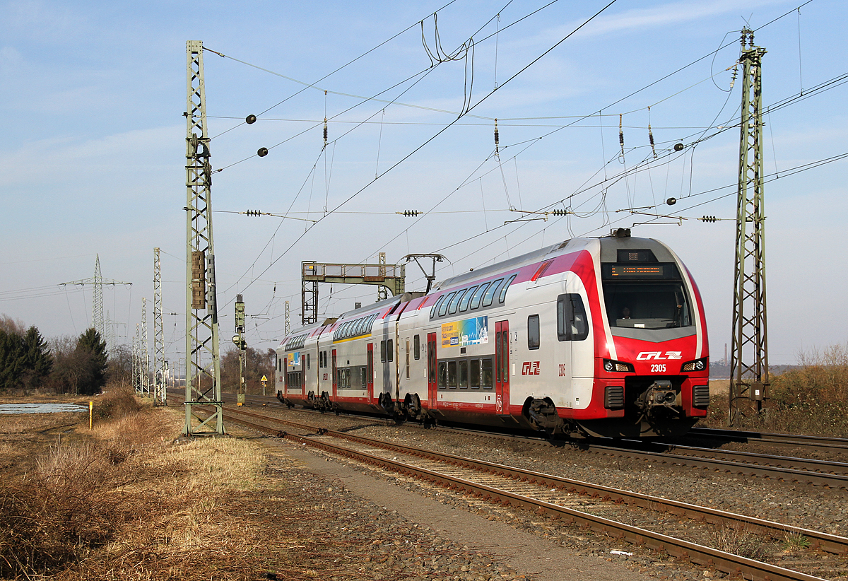 CFL 2305 bei Brühl am 18.02.2018