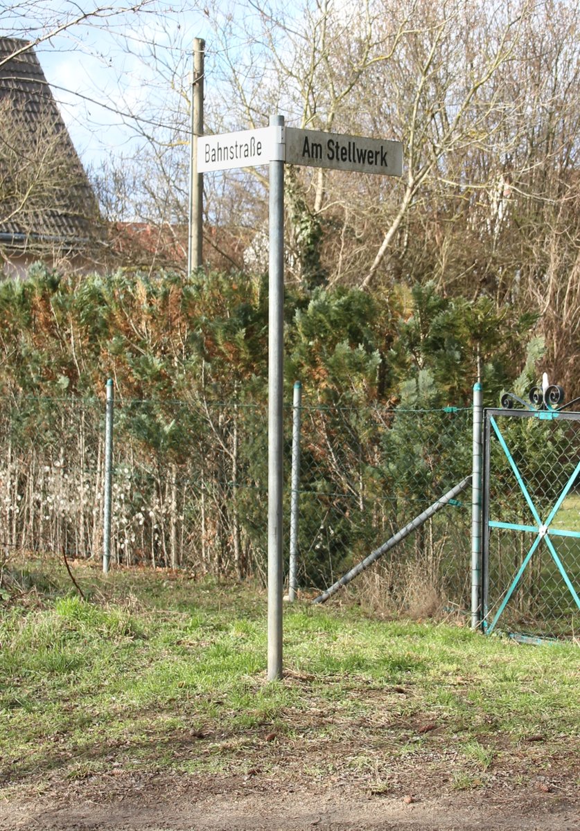 Coole Location für Bahnfans - gefunden an der Ostbahn bei Rehfelde, 9.2.19