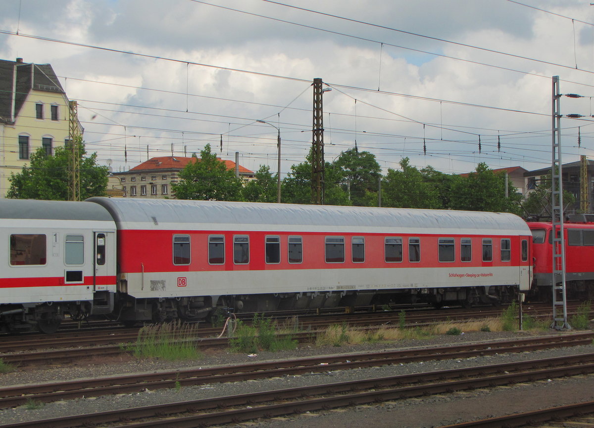 D-DB 61 80 72-90 030-0 WLABmz am 14.06.2016 auf dem Gleisvorfeld in Leipzig Hbf.