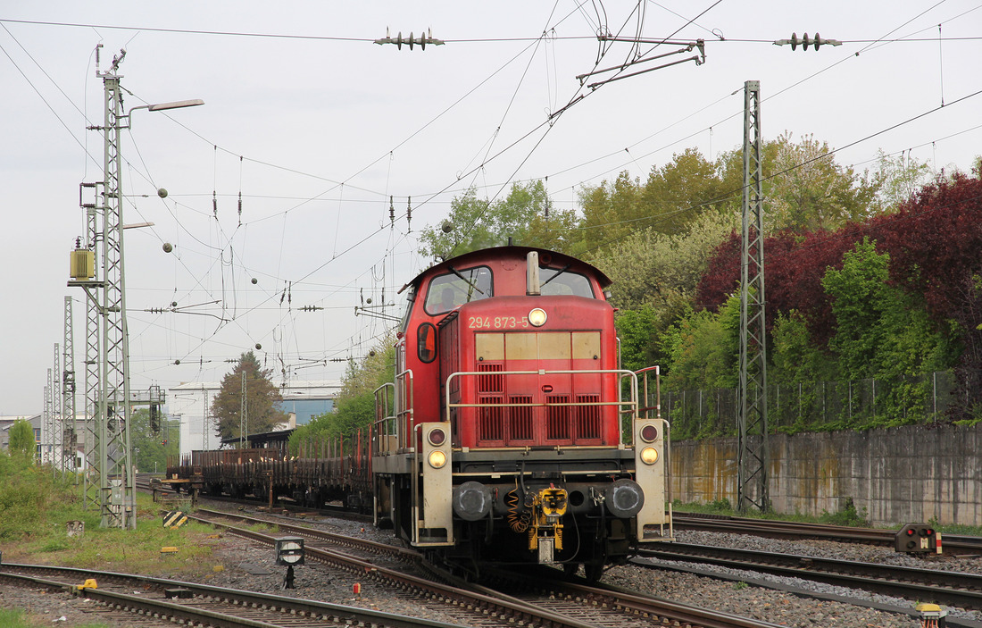 DB Cargo 294 873 // Bendorf (Rhein) // 12. April 2017