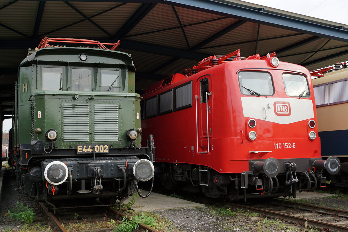 DB Museum Koblenz:
Am 23. September 2017 waren viele interessante Lokomotiven in Koblenz ausgestellt.
Foto: Walter Ruetsch