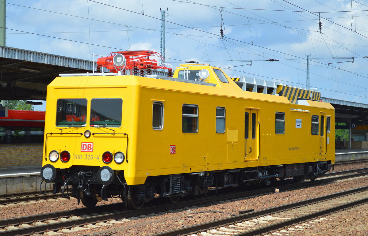 DB Netz Instandhaltung mit dem ORT 708 3264, anscheinend frisch