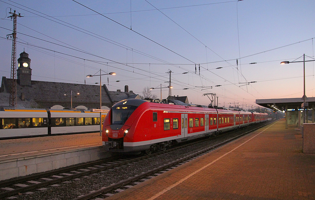 DB Regio 1440 312 // Wuppertal-Vohwinkel // 21. November 2014