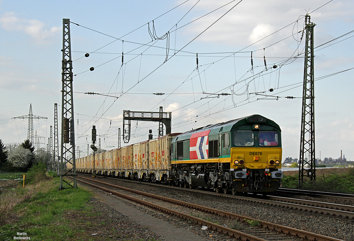 DE 676 in Brühl am 16.04.2018