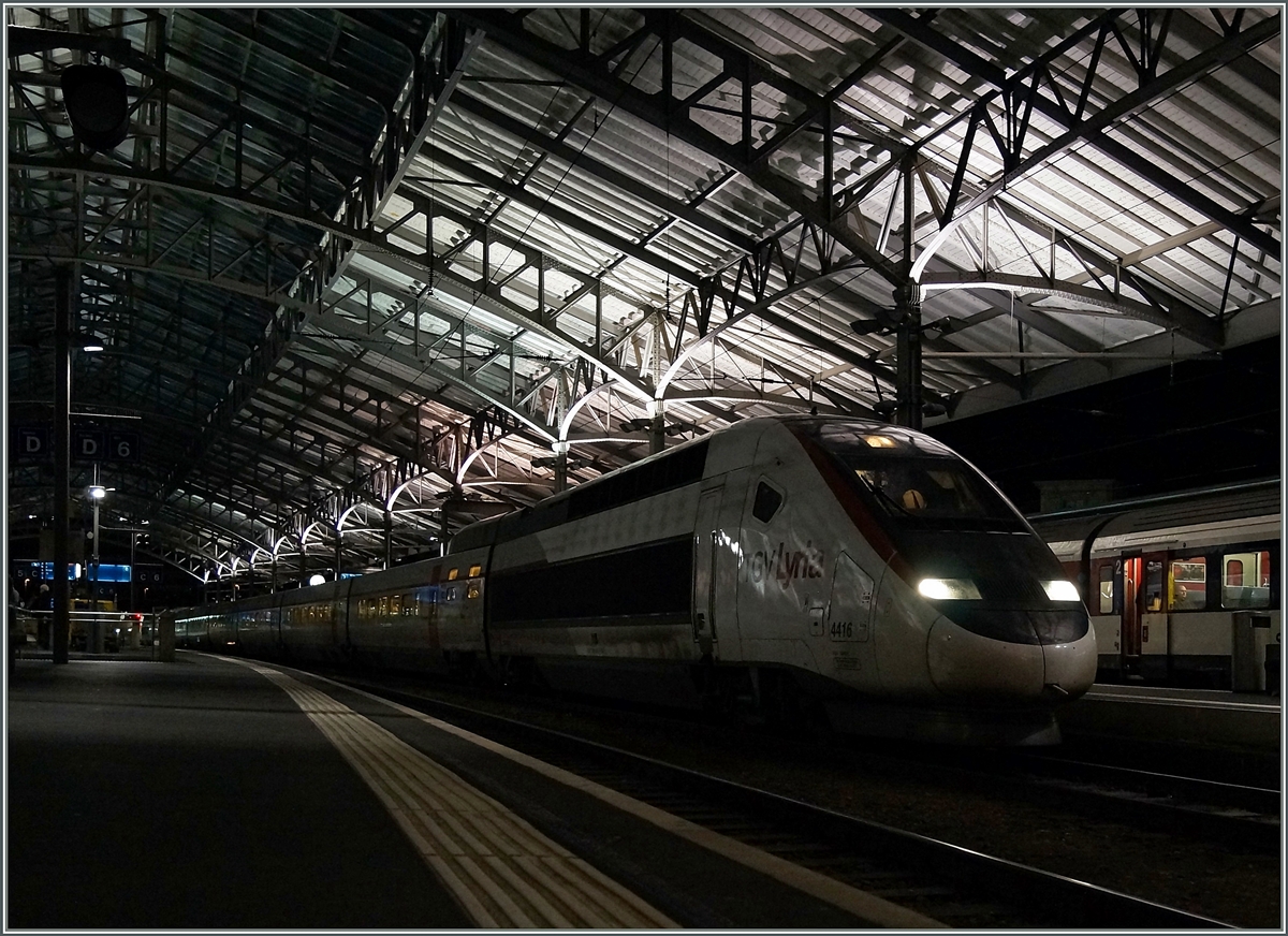 Der erste TGV nach Paris verlässt Lausanne bereits um 6.24 am Morgen