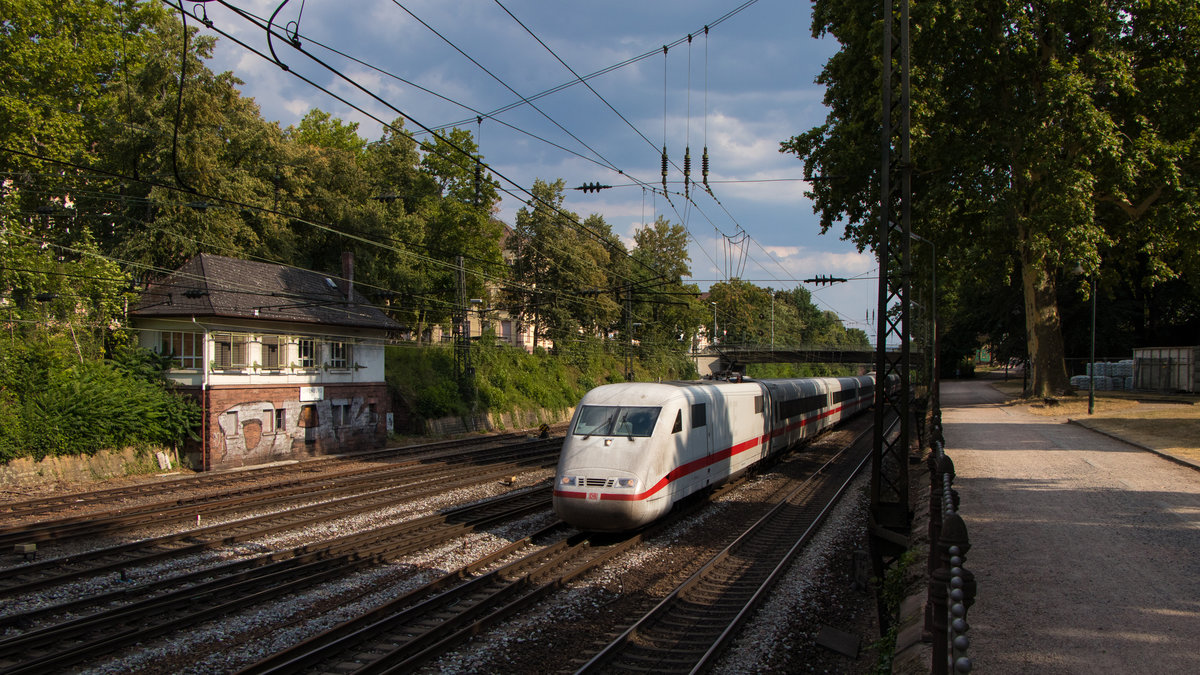 Der ICE 1 wird am 27. Juli 2018 gleich den Bahnhof Offenburg erreichen. 