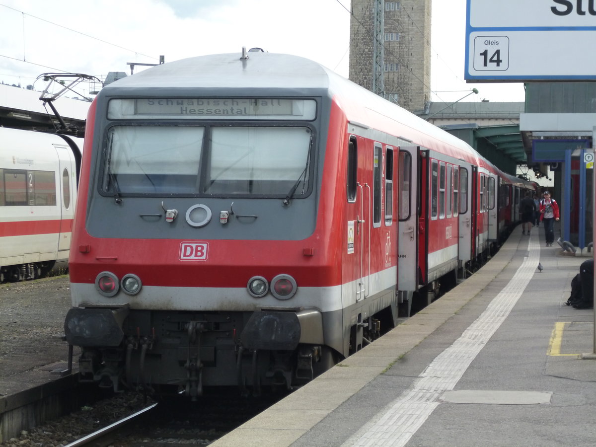 Der IRE Richtung Nürnberg am 11.08.2016 