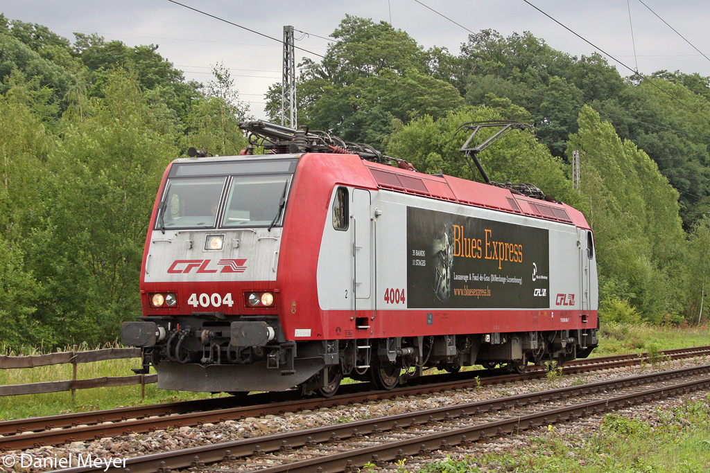 Die CFL 4004 Lz Richtung Luxembourg in Igel am 16.06.2011 