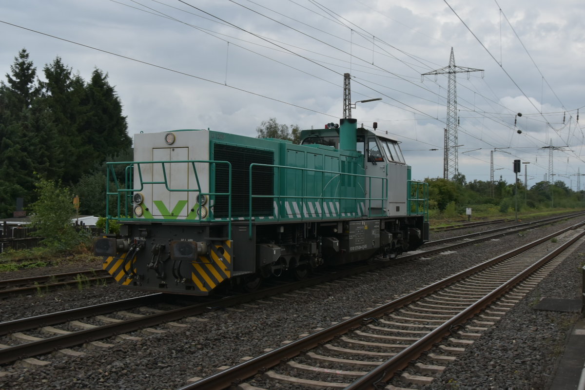 Durch Lintorf gen Entenfang fahrend kommt mir die 9280 1275 634-4 D-ATLU entgegen gefahren. Samstag den 19.8.2017