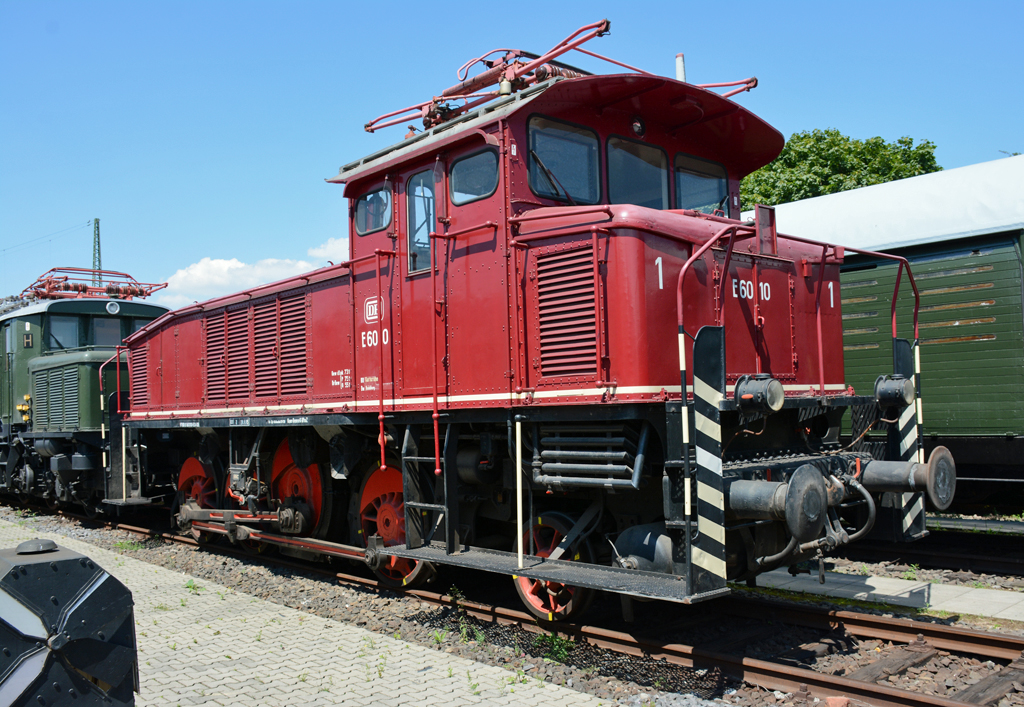 E 6010 (160 010-5) im DB-Museum Koblenz-Lützel - 19-07-2016