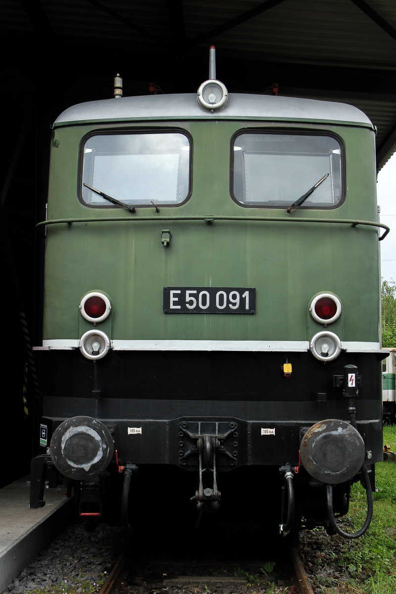 E50 091 am 04.06.2015 im DB Museum Koblenz