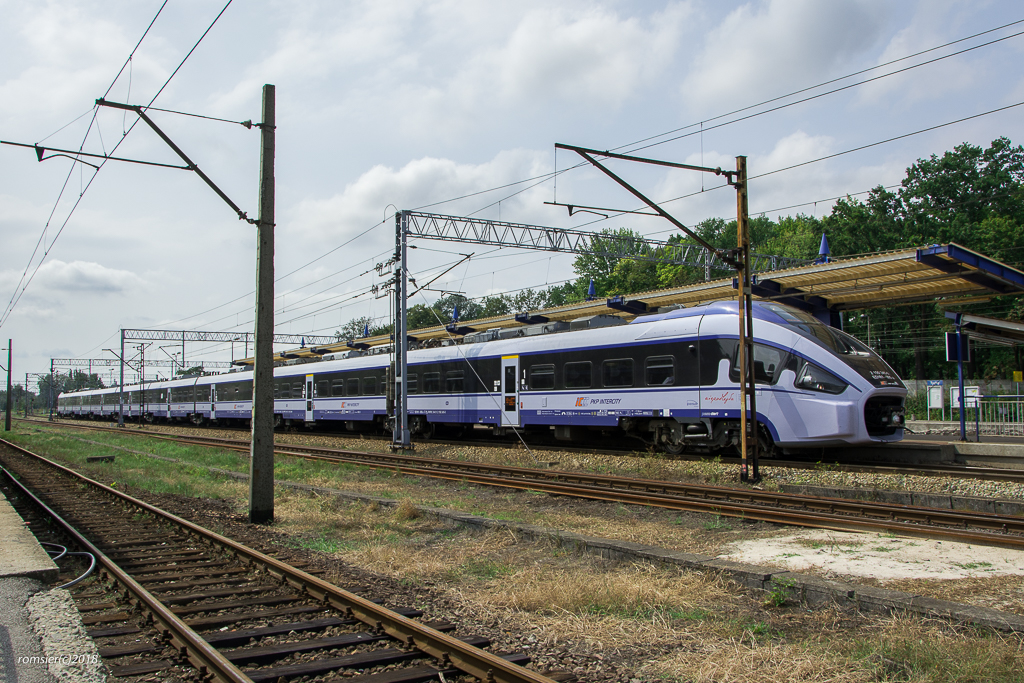 ED161-005 in Bahnhof Tychy am 14.08.2018.
