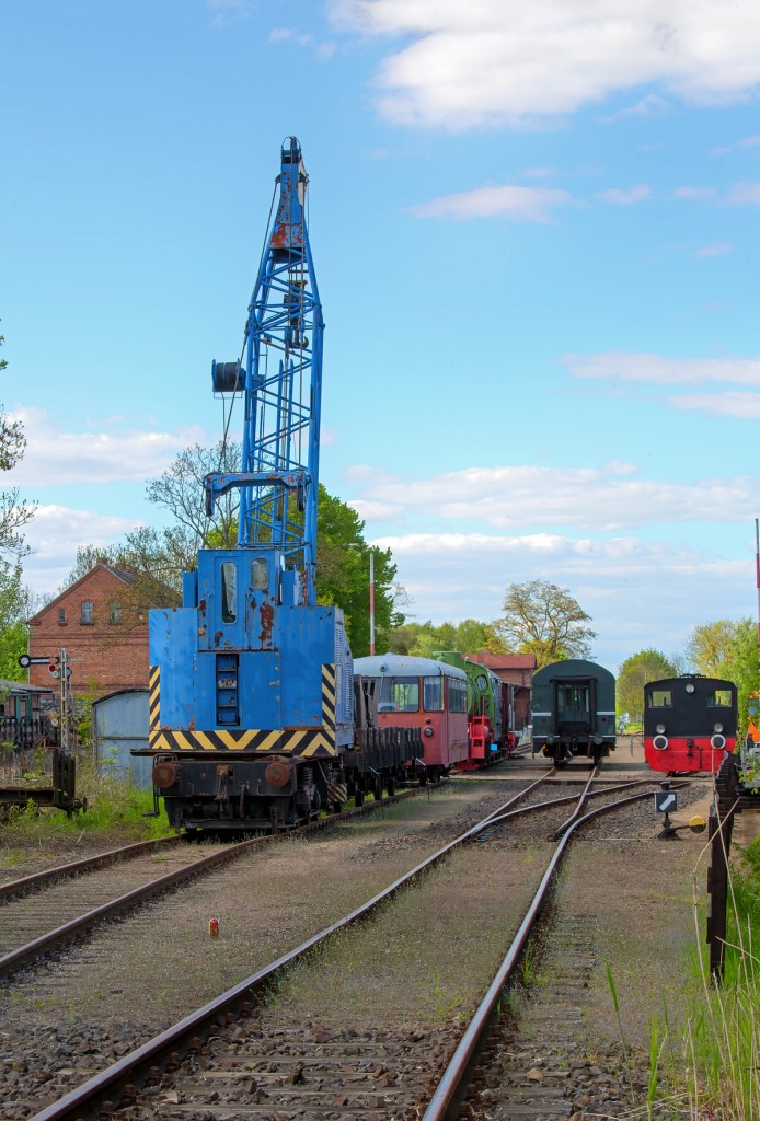 Eisenbahndrehkran EDK 80/1 der Gramzower MuseumsBahn