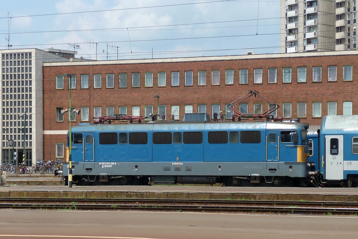 Elok 431-198 der MAV-START in Debrecen, 26.6.2016 