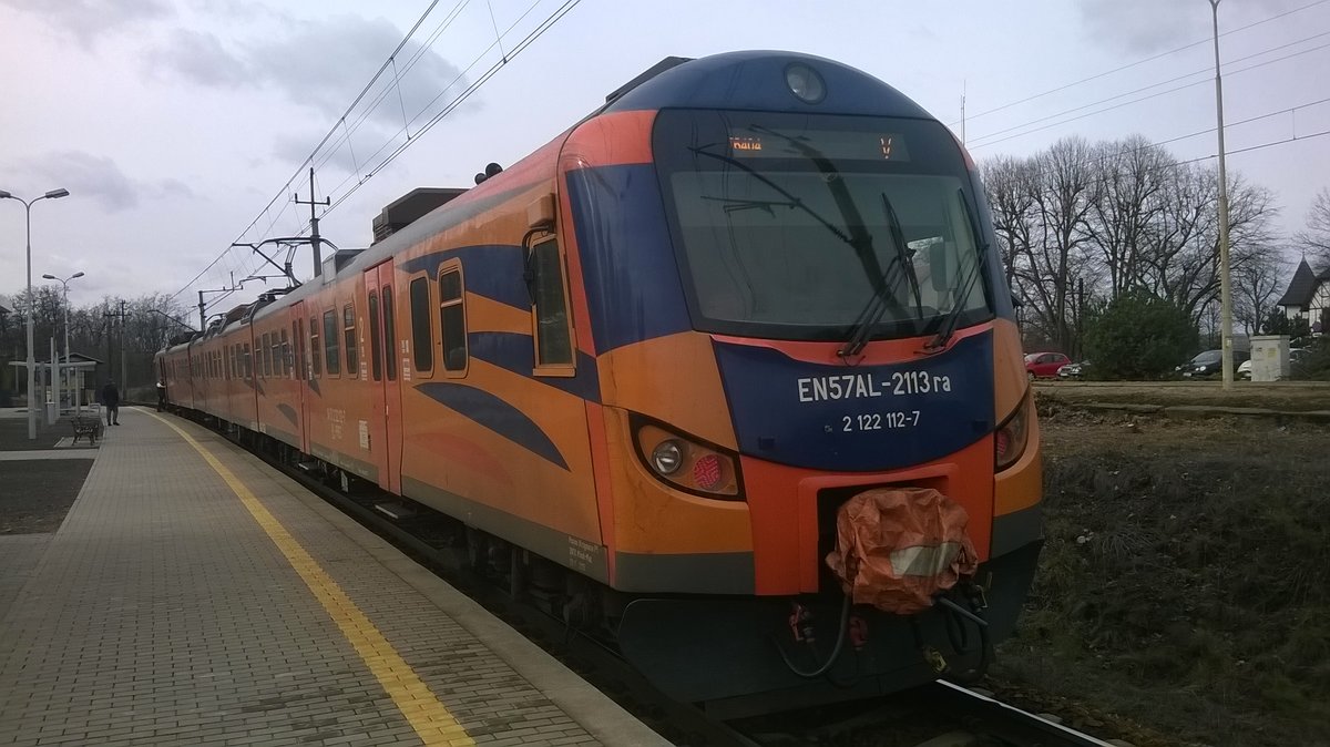 EN57AL-2113 in Rudna Miasto, 10.03.2019