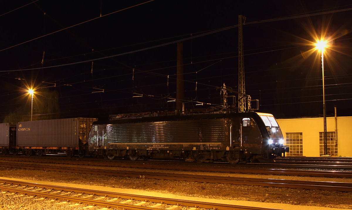 ES 64 F4-841 (189 841-0) MRCE Dispo in Lichtenfels am 17.03.2017.